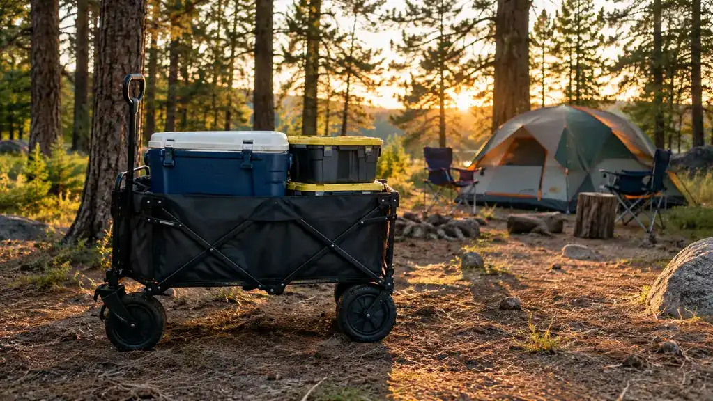 10 Reasons a Folding Wagon Saves Your Back at Camp
