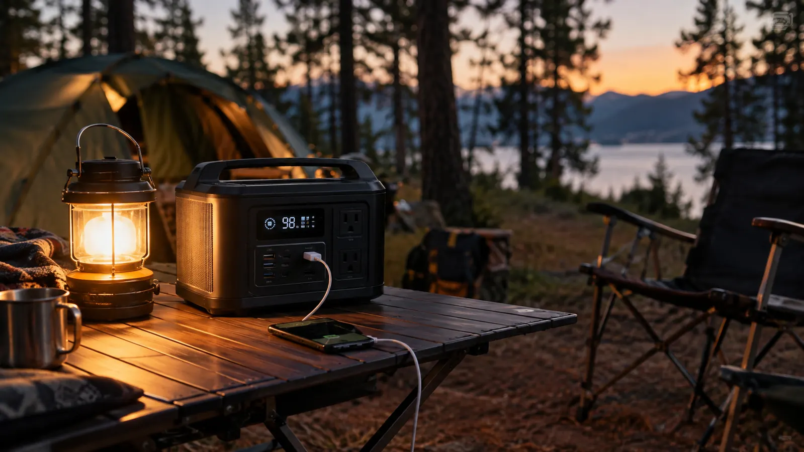 10 Reasons a Power Station Beats a Generator at Camp