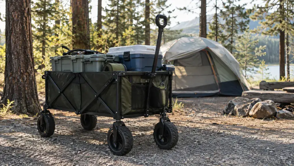 ROSONG Folding Wagon Review: A Season of Hauling Gear